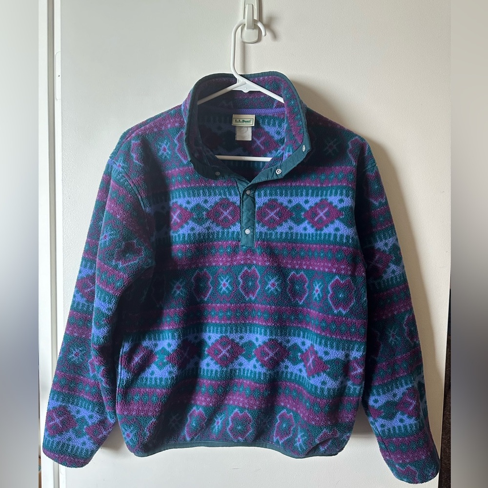 VINTAGE LL Bean fleece, great condition!